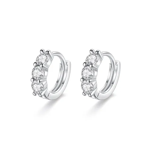 JianKai Серьги с Цирконом Унисекс