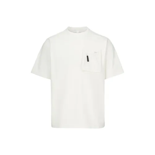 Reebok совместная брендированная Натуральная Белая Мужская T-Рубашка