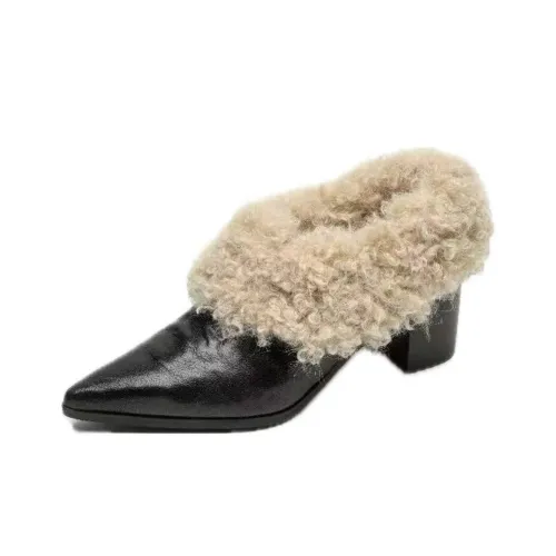 Wuji Грубый каблук Высокие каблуки 6 см Женские