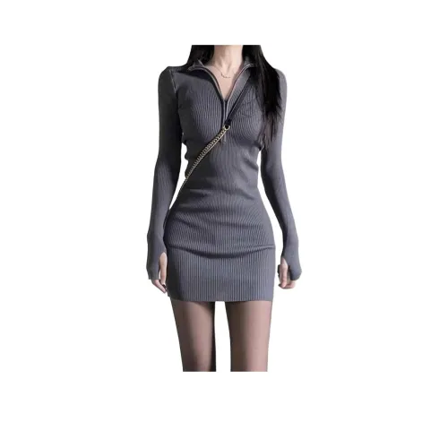 TENNE GIRL Длинное платье с длинными рукавами женское