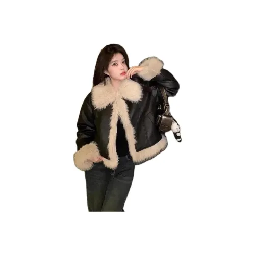 HAPG Женские бархатные куртки