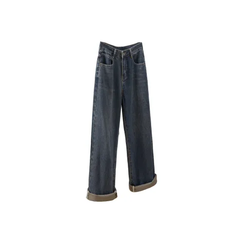 TOUCH Темно-синий женский джинсы