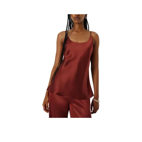 REFORMATION Lila Шелковый топ с бретелями Женский