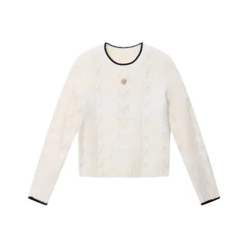 ZEKIKO STUDIO Белый Женский Трикотаж