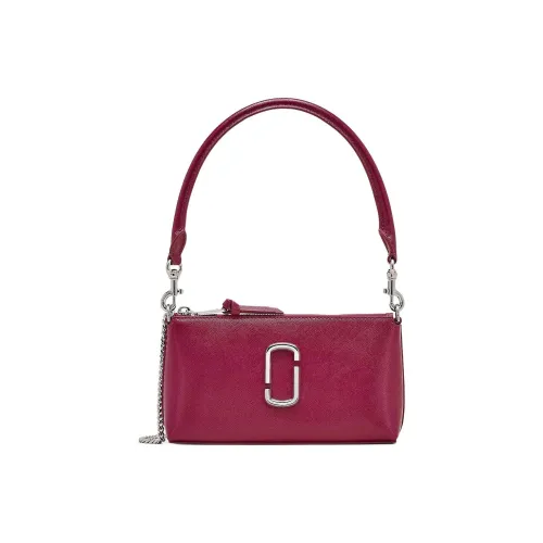 MARC JACOBS Snapshot Saffiano Кожа Плечевая Сумка Женская Розово-Красная