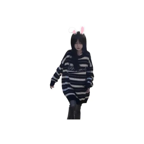 TENNE GIRL Черный Белый Женский Трикотаж