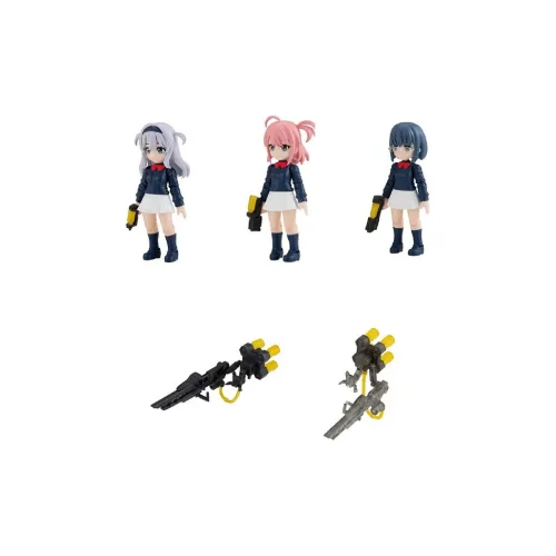 BANDAI Girlish Water Guns Shooter Lucky Draw Single Capsule Toy Full Box 5 pcs