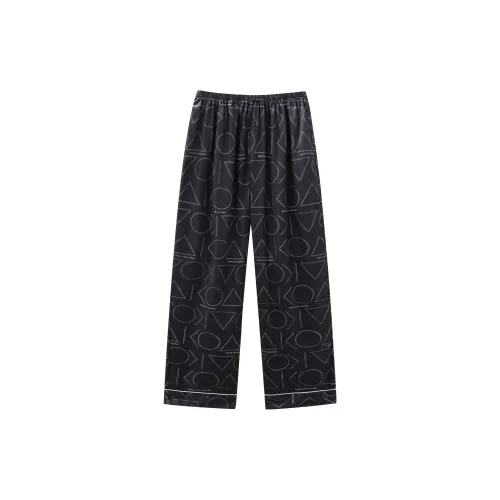 MADALLO Мужские черные пижамные штаны