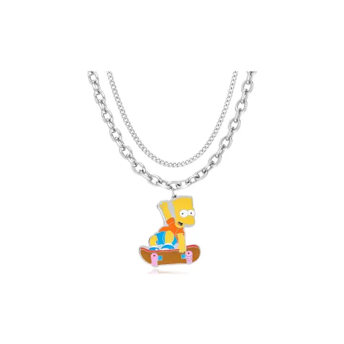 The Simpsons Титановые стальные ожерелья унисекс