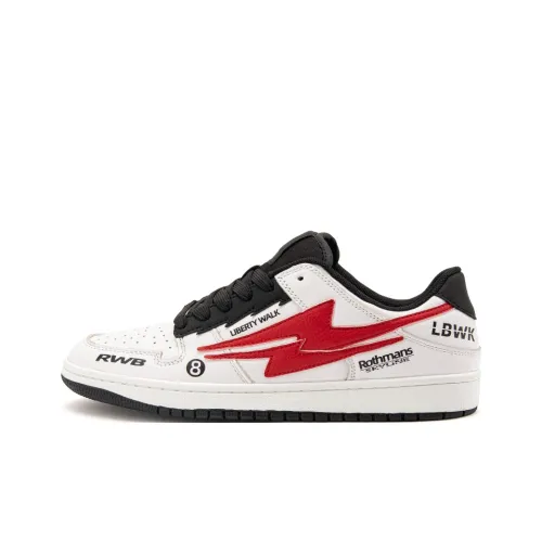 WANSWER Износостойкие Легкие и Дышащие Низкие Кроссовки для Скейтбординга Унисекс Белые