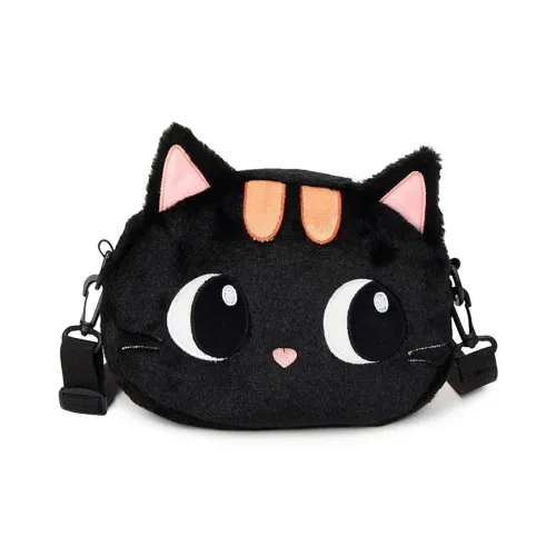 Bywhich Плюшевый Crossbody Сумка Регулярная Женская Черная