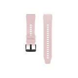 Розовый с черной застежкой