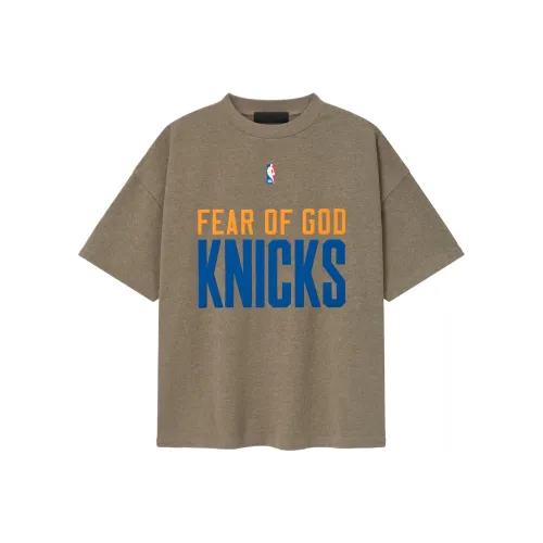NBA x Fear of God ESSENTIALS New York Knicks T-Shirt Унисекс