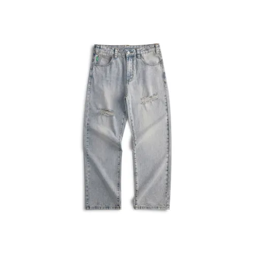 98SQUID Azurite Color Унисекс Джинсы