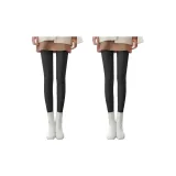 [2 упаковки] Носки с рисунком "ножки" черного цвета + Носки с рисунком "ножки" черного цвета