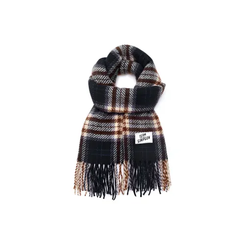 The Simpsons Полиэстеровые трикотажные шарфы Унисекс