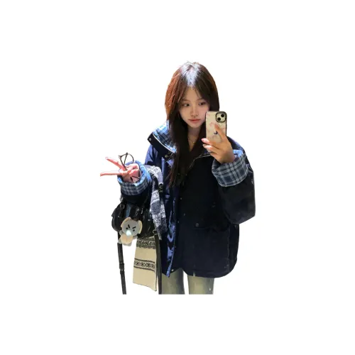 JZWSTUDIO Хлопковый пуховик женский