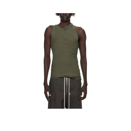 RICK OWENS Хаки Мужские Майки