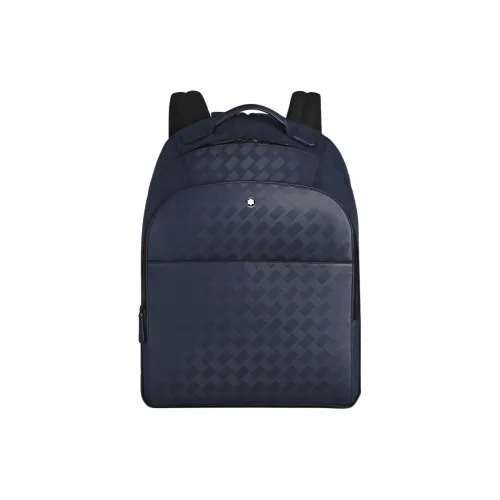 MONTBLANC Stylish 3,0 Коровья кожа Рюкзак Большой Мужской Морской синий