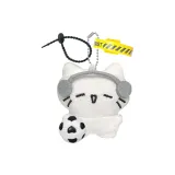 Кикинг Футбол Котенок с наушниками Кукла & Черный & Желтый Волшебный Шнур