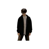 Черный с флисовой подкладкой