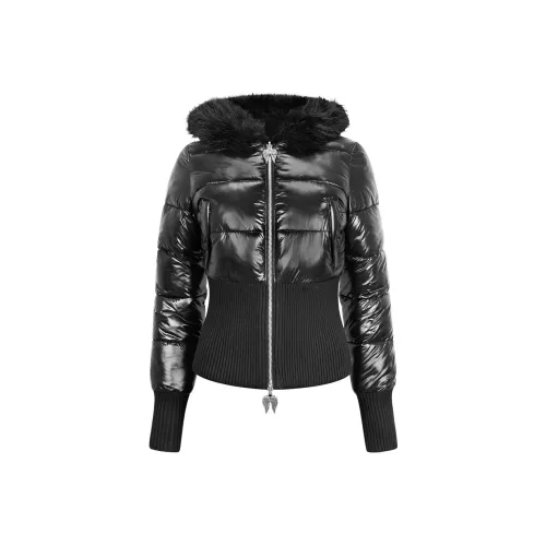 NAMED COLLECTIVE FALLEN Искусственный мех Двусторонний Ткань с ребристой отделкой Пуховая куртка Женская