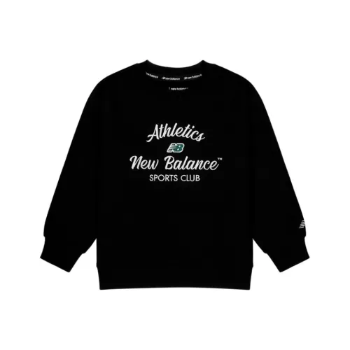 New Balance Черный Kids Свитшоты