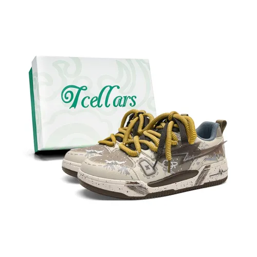 TCELLARS Покрытие Амортизация Легкий Поддержка Увеличение Высоты Низкие Кроссовки для Скейтбординга Унисекс