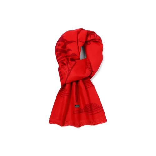 Maserati Вискоза Классический Легкий Удобный Fashion Versatile Теплый Теплый Ткань Soft Knit Шарф Унисекс