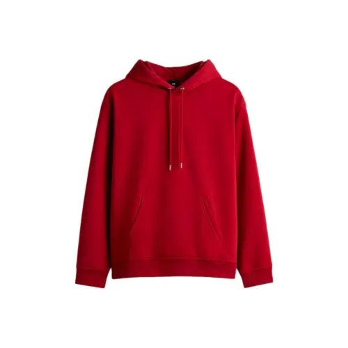 H M Red Men's Sweatshirts H M Красный Мужской Свитшот