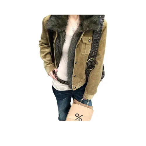 MUCCHIC Хаки Женские пуховики