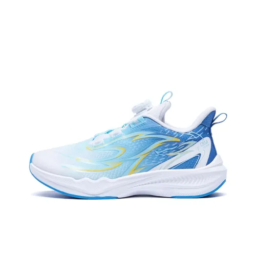 361°KIDS Gazelle 4,0 Rebound Lightweight Cushioned Slip-Resistant Детские Беговые Кроссовки Белый Синий Подростки