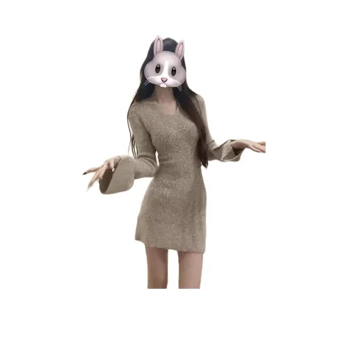 TENNE GIRL Длинное платье с длинными рукавами женское