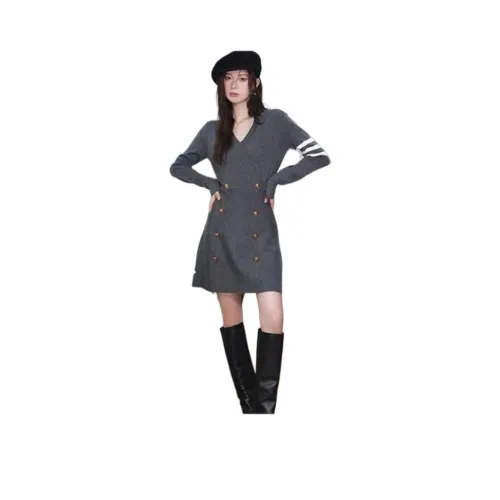 TENNE GIRL Длинное платье с длинными рукавами женское