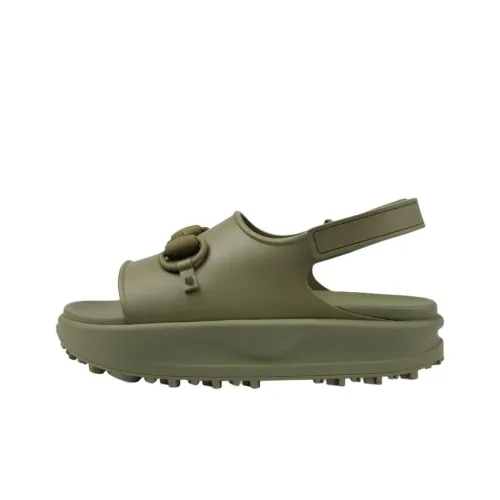 GUCCI Interlocking Пляжные сандалии Мужской Зеленый