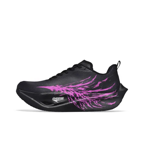 MEIKE Беговые кроссовки Low Top Черный Розовый Унисекс