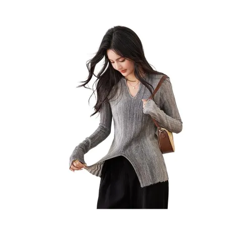 TENNE GIRL Серый Женский Трикотаж