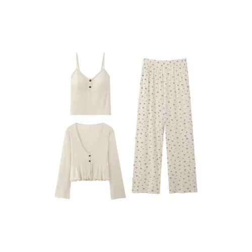 Kerener Pajama Комплект Женский Абрикос