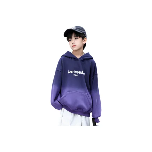 Lanza Повседневный свитшот Зимний Фиолетовый Подростки