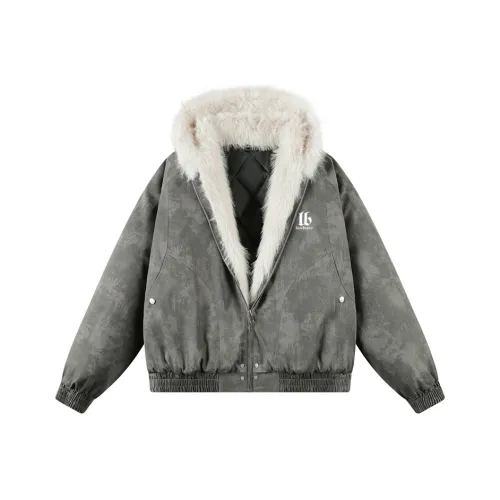 LESS BEARS Хлопковый пуховик унисекс