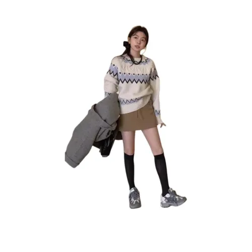 HAPG Экрю Женская Трикотажная Одежда