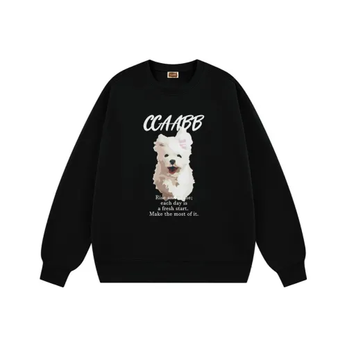 CCAABB Черный Унисекс Свитшоты