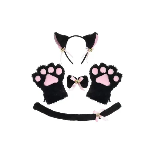 LISA Cute Kitten Косплей Кошка Ушки Ободок Кошачья Лапа Перчатка Косплей Аксессуар