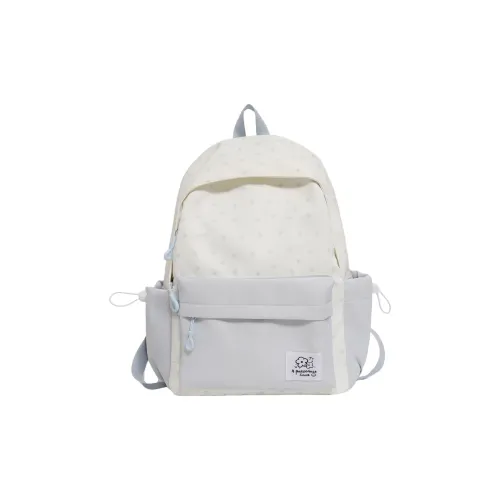 Xmithie Nylon Backpack Standard Unisex Blue Pink Yellow Green Black