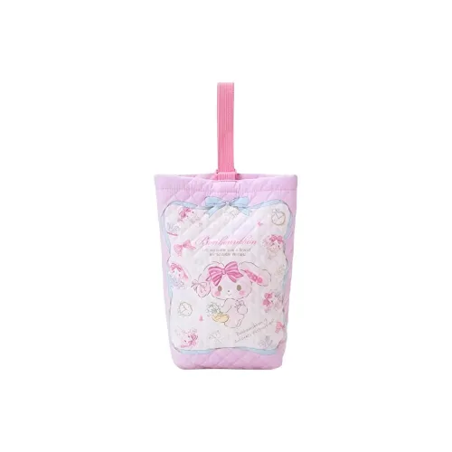 Sanrio Polyester Travel Storage Bag Baby Pink