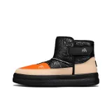 Чёрный и оранжевый