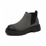 Серый с флисовой подкладкой