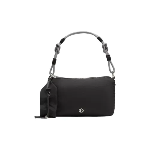 lululemon Переработанный нейлон Сумка через плечо Мини Женская Черная