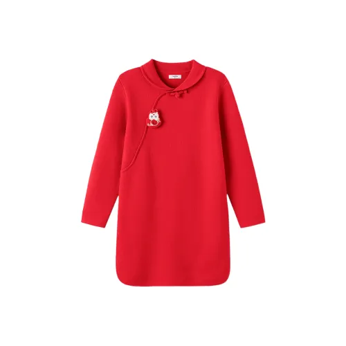 BALABALA Китай Красный Детские Платья