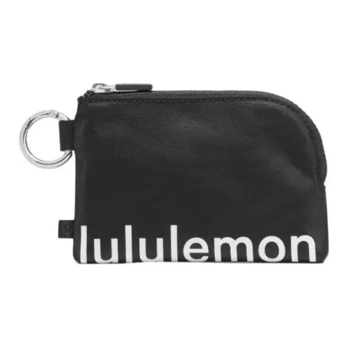 lululemon Переработанный полиэстер Картхолдер Унисекс Черный Белый